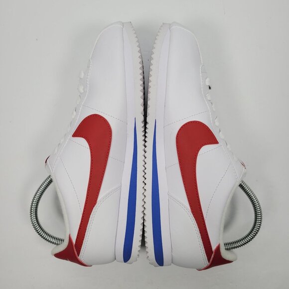 Nike Cortez Forrest Gump 2019 WH/RD/BL Men's Sneakers 819719-103 US Size 8 NWB - Picture 8 of 10